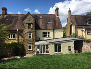 Rear of Overend Cottage