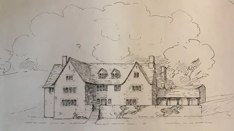 Subsequesnt-perspective-sketch-by-Gimson